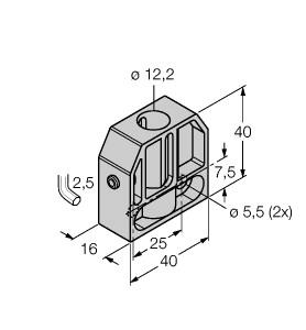 [69470] Turck Accessories, Mounting Clamp (BS 12)