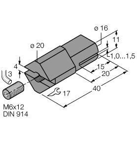[6900433] Turck Accessories, Mounting Kit (BTS-DSU35-KEY1)