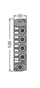 [6603378] Turck passive junction, CANopen/DeviceNet Junction Box (JBBS-57-E411)