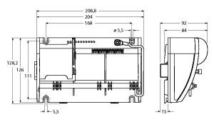 [6611701] Turck FOUNDATION fieldbus and PROFIBUS-PA, multibarrier, 4 channel (MBD40-4R/EX)
