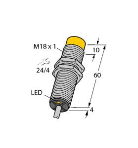 [4330700] Turck Inductive Sensor (NI10-G18-RZ3X)