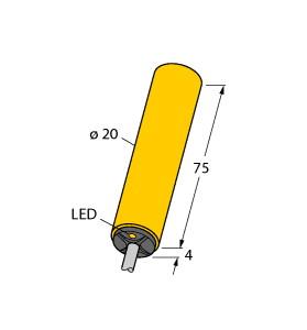 [43586] Turck Inductive Sensor (NI10-K20-RZ3X)