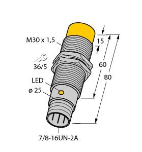 [4205405] Turck Inductive Sensor (NI20-G30-ADZ30X2-B1131)