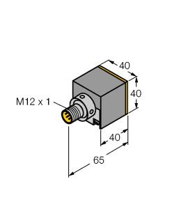 [1537892] Turck Inductive Sensor, With Analog Output (NI25-CK40-LIU2-H1141 W/BS 2.1)