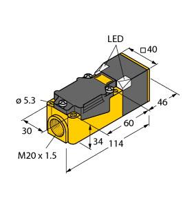 [13403] Turck Inductive Sensor (NI35-CP40-FZ3X2)