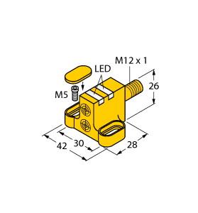 [1650087] Turck Inductive Sensor, For Rotary Actuators (NI4-DSC26-2AP6X2-H1141)