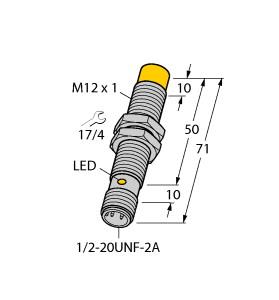 [1314232] Turck Inductive Sensor (NI4-G12-RZ33X-B3131)