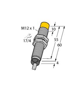 [1535536] Turck Inductive Sensor, With Analog Output (NI5-M12-LIU)