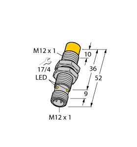 [1644347] Turck Inductive Sensor (NI8U-EM12-RP6X-H1143)