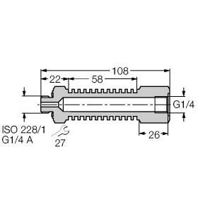 [6835015] Turck Accessories, Cooling Section (PCS-G1/4A4)