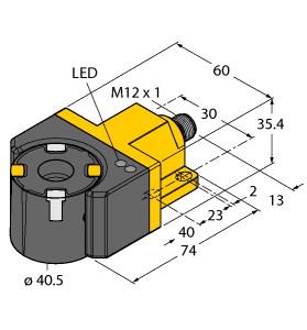 [100002205] Turck Inductive Angle Sensor, With Analog Output, Premium Line (RI360P4-DSU35-ELIU5X2-H1151)