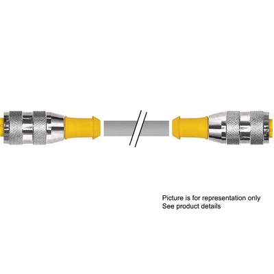 [U2445-1] Turck Actuator and Sensor Cordset, Extension Coil Cordset (RK 4.4T-3.3-RS 4.4T/S90-SP)