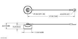 [U0923-24] Turck Accessory for 1-1/8, Closure cap, Threaded hand tighten + lanyard (RKFCV-CC)
