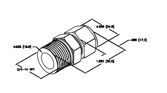 [LT0305] Turck Mounting Accessories, Analog (TC-R16-SS)