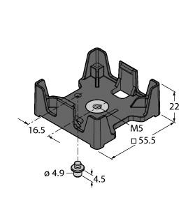 [7030540] Turck Accessories, Mounting Bracket (TH-Q51T-HT)