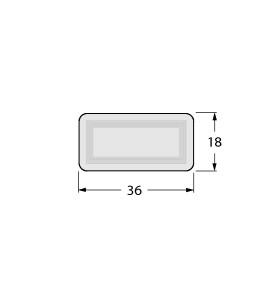 [7030659] Turck HF Tag, Smart Label (TW-L36-18-F-B128 100 PCS)