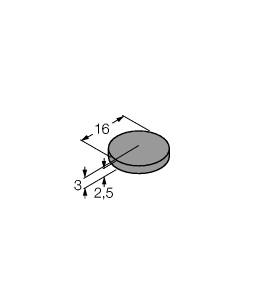 [7030410] Turck HF Tag (TW-R16-K2)