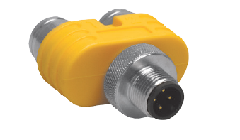 [U2-07391] Turck Actuator and Sensor Splitter, 2 Branch (YBZ2-FSM4.5/2FK4.5/S651)