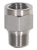 [722SG] RAY SNUBBER 1/4"NPT 303SS FOR AIR, STEAM & GAS