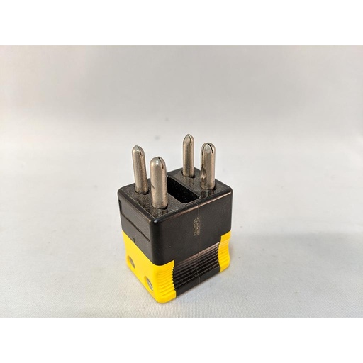 [914K] | OBSOLETE | DUAL THERMOCOUPLE CONNECTOR TYPE K PLUG (MALE)