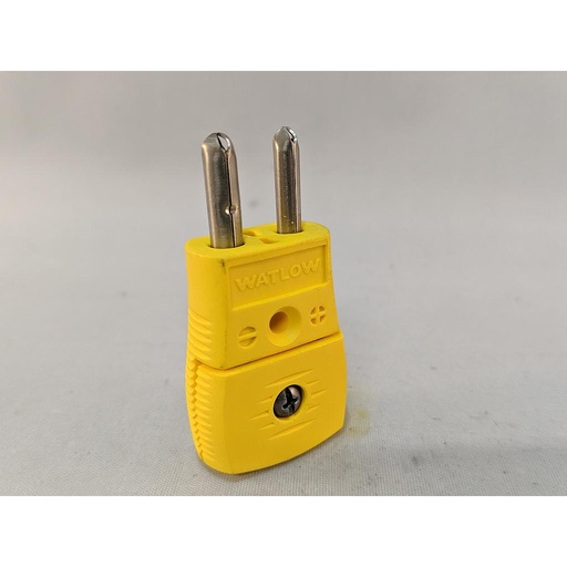[SCM-K-NAT] Watlow 900K TYPE K THERMOCOUPLE CONNECTOR PLUG (MALE) (OLD P/N: SKM-K-WAT)