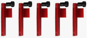 [60500402 CHA # 500-801] PARTLOW RED PENS FOR MRC SERIES RECORDERS (PEN 2)-PACKAGE OF 5