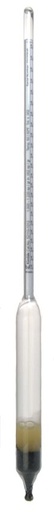 [H4282] HYDROMETER BRINE 0-100% 1 DEG DIVISION CHASE #2511 2511 SALINOMETER