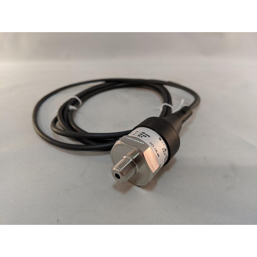 [52872888] A-10 PRESSURE TRANSDUCER 100PSI 4-20MADC 1/8&quot;NPT 6'CABLE 40B00100P4C0000 100.100.1127