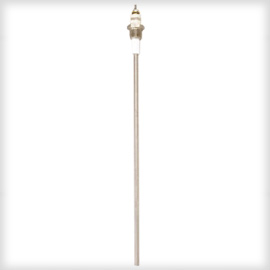 [3H1B00604D] WARRICK ELECTRODE, 3/8"-18 NPT THREAD, 6.25" LENGTH W/TEFLON HEATSHRINK (SAUNATEC# 3190-331) (100 MOQ)