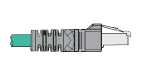 [U-05153] Turck Ethernet Cordset, Connection Cordset (RJ45S 441-2M)