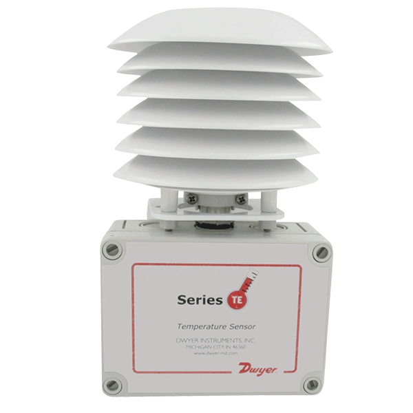 [TE-RND-B] OUTSIDE AIR TEMP SENSOR WITH RADIATION SHIELD