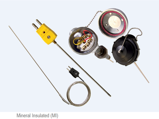 [AFGJJFQ060UK030] Watlow Type J Thermocouple, 6" Alloy Sheath, .125" Dia, Single Ungrounded