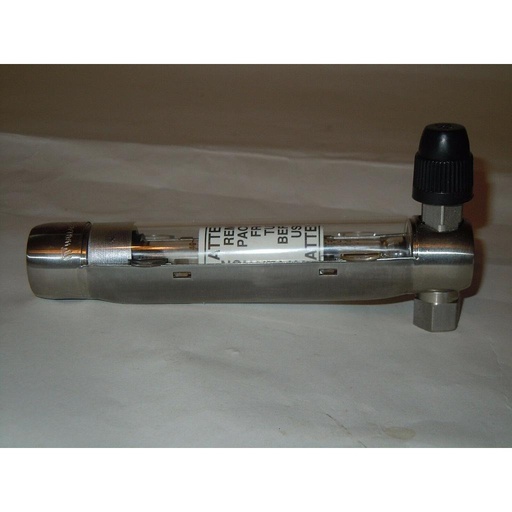 [34-A153-S-S-X-X-2-X] PURGEMETER, SS FRAME, 1/4" FNPT, 4-40GPH
