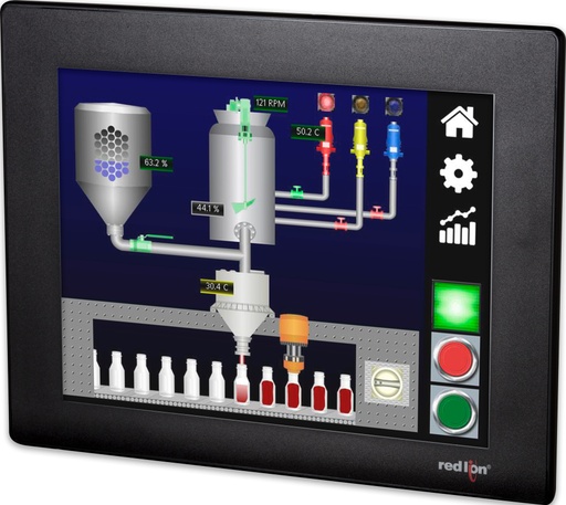 [CR30001000000420] CR3000 Series 10.4" HMI with 4 Serial, 2 Ethernet, 2 USB Host, USB Device, Web server and Data Logging