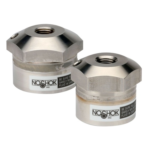 [25H-04S-S-04S] Type 25 Welded Diaphragm Seal, Elevated Pressure, 1/2" NPT Instrument/Process Connections, All 316 Stainless Steel