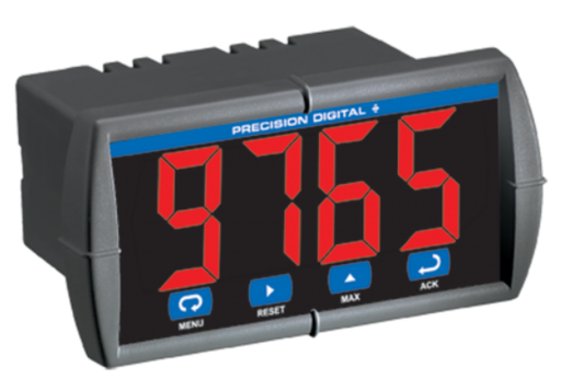 [PD765-7X3-00] PRECISION DIGITAL TRIDENT SERIES PROCESS & TEMPERATURE METER, 1/8DIN, 12-36VDC, 12-24VAC, 4-20mA OUTPUTS, CE, UL/C-UL APPROVALS