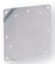 [A-368] Surface mounting plate, aluminum, for Magnehelic® gage