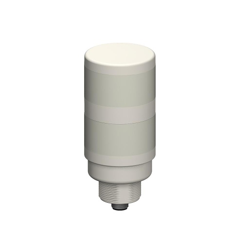 [26724] Banner TL50 Tower Light, Gray Housing: 2-Color Indicator; Voltage: 18-30 V dc or 24 V ac; Environmental Rating IP67; Input: Bimodal; Colors: Yellow Green; 4-pin M12 Integral QD (TL50YGCQ)