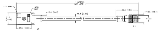 [U-62904] Turck  (VIS 2-D669-0.3M-RS 5.3T)
