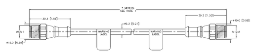 [UX14752] Turck  (RSV 4.4T-2-RSV 4.4T)