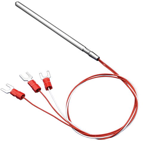 [2105-3503] Watlow RB Style RTD, Single 3-Wire, 3/16" OD x 4" SS Sheath, 10' PFA Lead