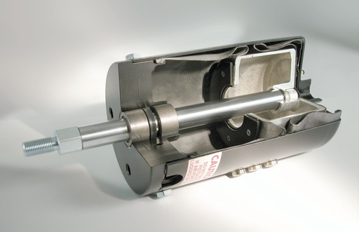 [902-060-000] Bellofram D-36-E-SM-UM Double Acting Diaphragm Air Cylinder, Size 36, E Stroke, Universal Mount, SM Rod End