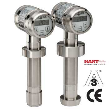 [204-95-47/470inH2O-1-43-25] Noshok, 20 Series Intelligent Silo & Tank Level Sanitary Pressure Transmitters King Gage Standard 6"
