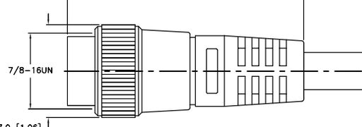 [U5402] Turck Actuator and Sensor Cordset, Extension Cordset (RYM RKM 36-4M)