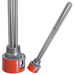 [2110-6459] Watlow, 2" Screw Plug Heater, 3 Element, 3 Phase, 47.75" Immersion 480 VAC, 18,000 Watts, 304SS Plug