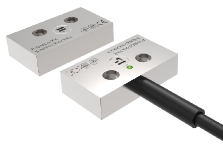 [NCS-11SSR-A] amGard NCS - Coded Non Contact Switch, Actuator and sensor with M12 8 pin male connector on 150mm lead
