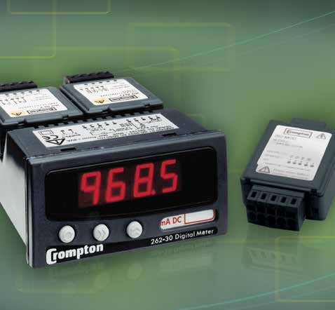 [262-30A-AC-01] CROMPTON DIGITAL METER RELAY  96mm x 4, INPUT. 0/60,0/550 V AC/DC, 0/6 A AC/DC,  90/253 VOLTS 50/60Hz & DC,AUXILIARY