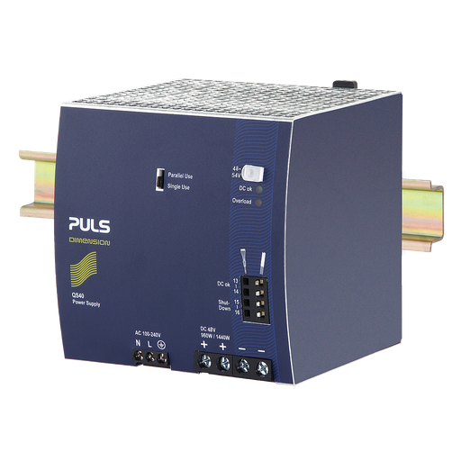 [QS40.481] PULS Power Supply, 960W, 100-240VAC 1PH, 48-54VDC, 20-17.8A