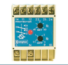 [252-PSFU-PQBX-C6] CROMPTON PHASE BALANCE RELAY, INPUT 120 VOLTS L/L, RELAY OUTPUT WITH VOLTAGE FREE CONTACTS FREQUENCY 60HZ