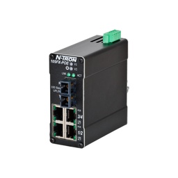 [105FX-ST] RED LION N-TRON 5 PORT UNMANAGED INDUSTRIAL ETHERNET SWITCH